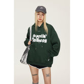 Unisex Jacket Retro Hooded Sweater Loose Spring and Autumn Coat